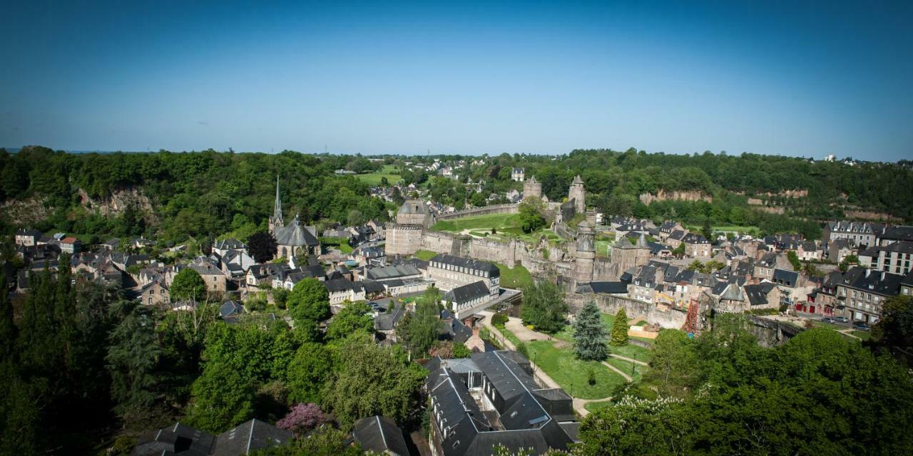 Hotel Particulier Le Mercier De Montigny -Une Nuit Sur Les Remparts- Fougères Exterior foto